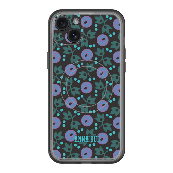 スリムプロテクションプレミアムケース with MagSafe［ ANNA SUI - オーキッド ］