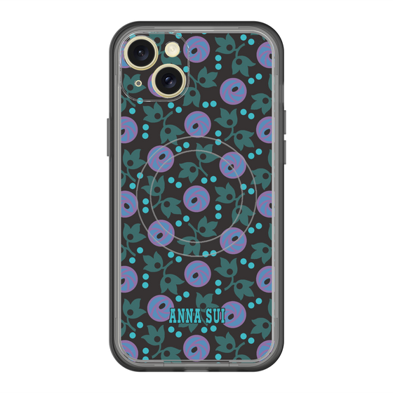 スリムプロテクションプレミアムケース with MagSafe［ ANNA SUI - オーキッド ］