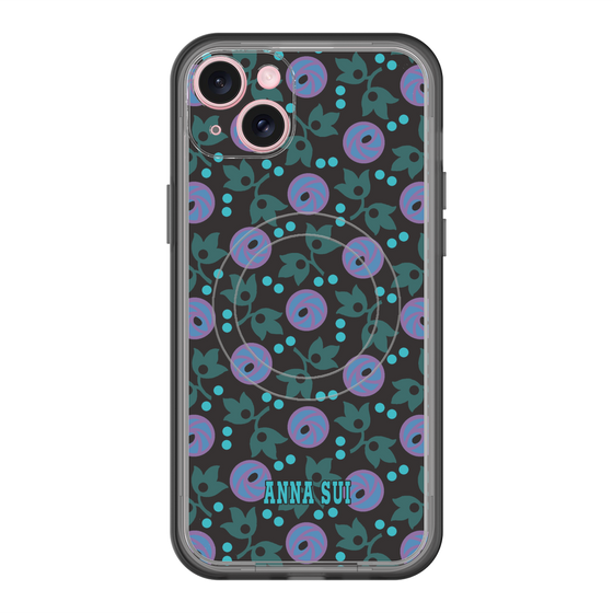 スリムプロテクションプレミアムケース with MagSafe［ ANNA SUI - オーキッド ］