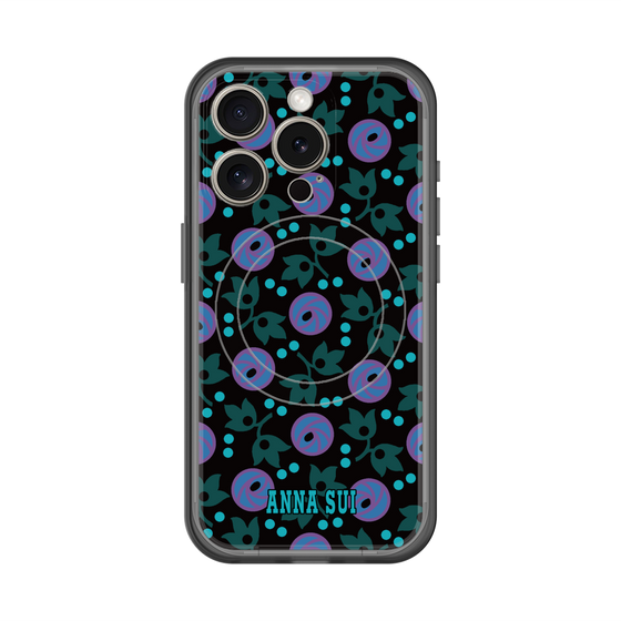 スリムプロテクションプレミアムケース with MagSafe［ ANNA SUI - オーキッド ］