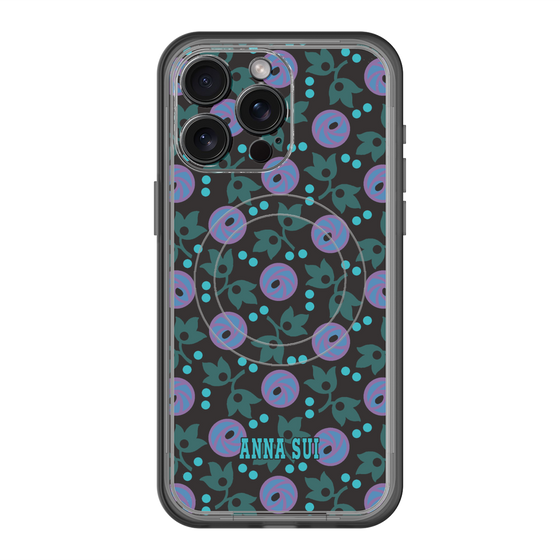 スリムプロテクションプレミアムケース with MagSafe［ ANNA SUI - オーキッド ］