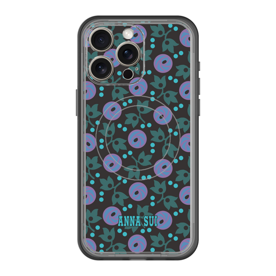 スリムプロテクションプレミアムケース with MagSafe［ ANNA SUI - オーキッド ］