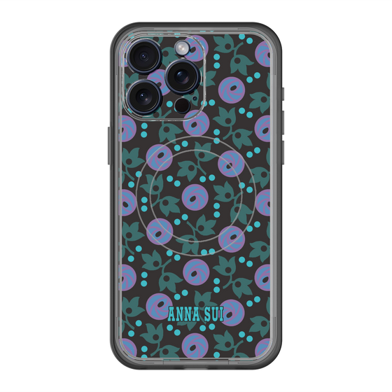スリムプロテクションプレミアムケース with MagSafe［ ANNA SUI - オーキッド ］