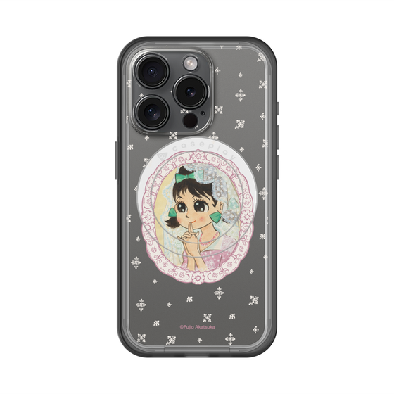 スリムプロテクションプレミアムケース with MagSafe［ ひみつのアッコちゃん - テクマクマヤコン - クリア ］
