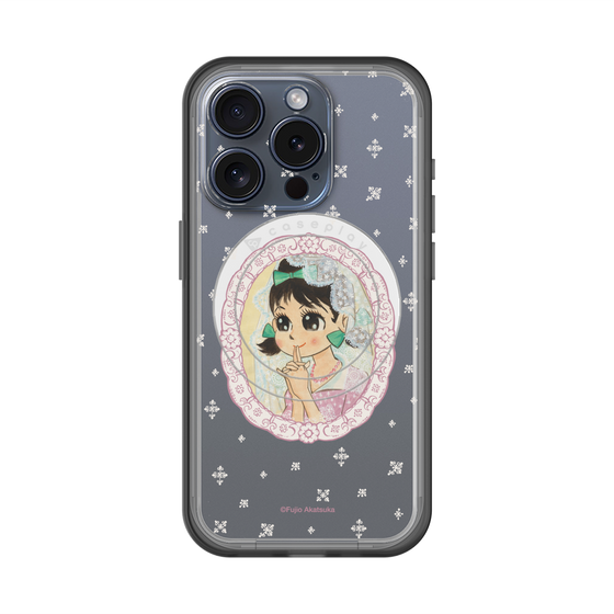 スリムプロテクションプレミアムケース with MagSafe［ ひみつのアッコちゃん - テクマクマヤコン - クリア ］