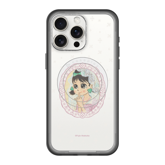 スリムプロテクションプレミアムケース with MagSafe［ ひみつのアッコちゃん - テクマクマヤコン - クリア ］