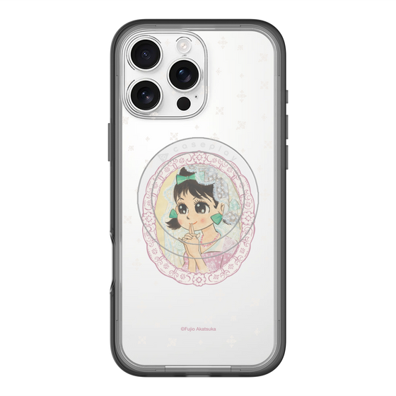 スリムプロテクションプレミアムケース with MagSafe［ ひみつのアッコちゃん - テクマクマヤコン - クリア ］