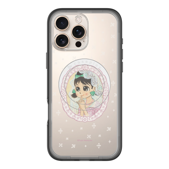 スリムプロテクションプレミアムケース with MagSafe［ ひみつのアッコちゃん - テクマクマヤコン - クリア ］