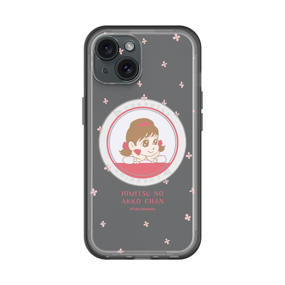 スリムプロテクションプレミアムケース with MagSafe［ ひみつのアッコちゃん - アッコちゃん - クリア ］
