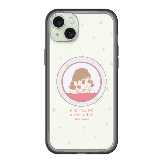 スリムプロテクションプレミアムケース with MagSafe［ ひみつのアッコちゃん - アッコちゃん - クリア ］