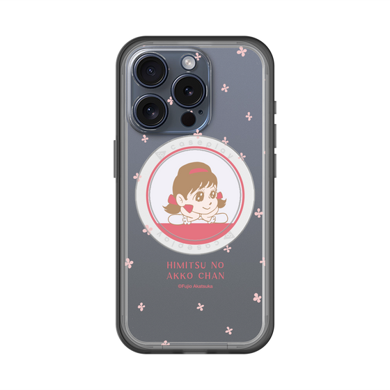 スリムプロテクションプレミアムケース with MagSafe［ ひみつのアッコちゃん - アッコちゃん - クリア ］