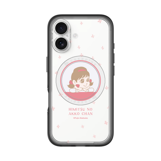 スリムプロテクションプレミアムケース with MagSafe［ ひみつのアッコちゃん - アッコちゃん - クリア ］