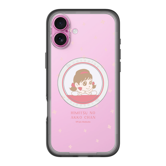 スリムプロテクションプレミアムケース with MagSafe［ ひみつのアッコちゃん - アッコちゃん - クリア ］