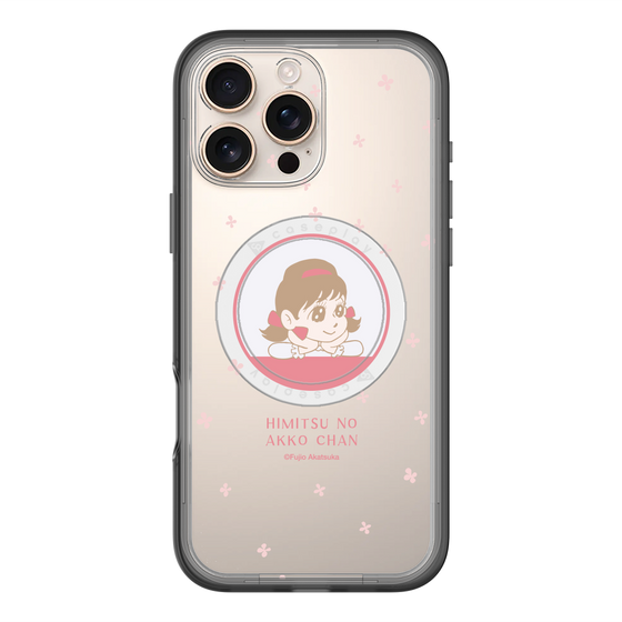 スリムプロテクションプレミアムケース with MagSafe［ ひみつのアッコちゃん - アッコちゃん - クリア ］