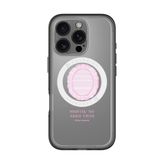 スリムプロテクションプレミアムケース with MagSafe［ ひみつのアッコちゃん - 魔法の鏡 - クリア ］