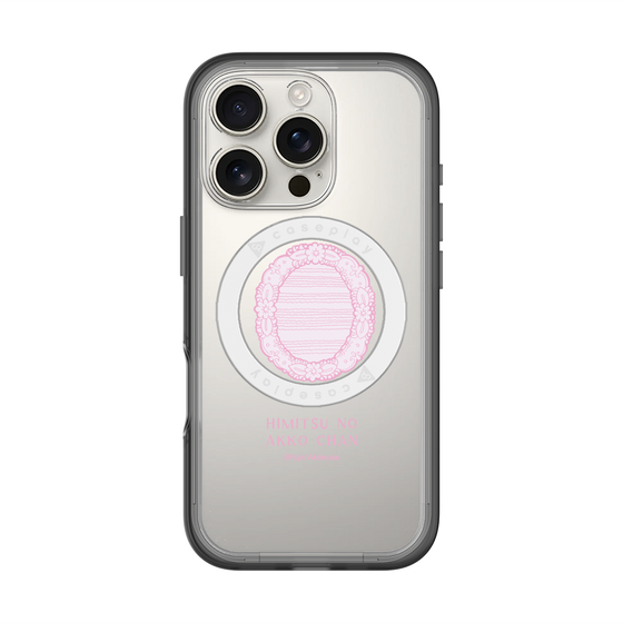 スリムプロテクションプレミアムケース with MagSafe［ ひみつのアッコちゃん - 魔法の鏡 - クリア ］