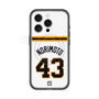 スリムプロテクションプレミアムケース with MagSafe［ 読売ジャイアンツ - #43 NORIMOTO - ホーム ］