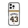 スリムプロテクションプレミアムケース with MagSafe［ 読売ジャイアンツ - #43 NORIMOTO - ホーム ］