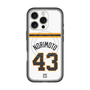 スリムプロテクションプレミアムケース with MagSafe［ 読売ジャイアンツ - #43 NORIMOTO - ホーム ］