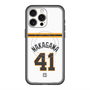スリムプロテクションプレミアムケース with MagSafe［ 読売ジャイアンツ - #41 NAKAGAWA - ホーム ］