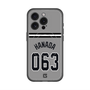 スリムプロテクションプレミアムケース with MagSafe［ 読売ジャイアンツ - #063 HANADA - ビジター ］