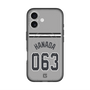 スリムプロテクションプレミアムケース with MagSafe［ 読売ジャイアンツ - #063 HANADA - ビジター ］