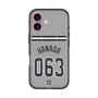 スリムプロテクションプレミアムケース with MagSafe［ 読売ジャイアンツ - #063 HANADA - ビジター ］