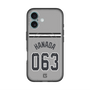 スリムプロテクションプレミアムケース with MagSafe［ 読売ジャイアンツ - #063 HANADA - ビジター ］