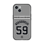 スリムプロテクションプレミアムケース with MagSafe［ 読売ジャイアンツ - #59 WAKABAYASHI - ビジター ］