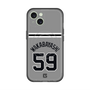 スリムプロテクションプレミアムケース with MagSafe［ 読売ジャイアンツ - #59 WAKABAYASHI - ビジター ］