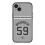 スリムプロテクションプレミアムケース with MagSafe［ 読売ジャイアンツ - #59 WAKABAYASHI - ビジター ］