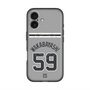 スリムプロテクションプレミアムケース with MagSafe［ 読売ジャイアンツ - #59 WAKABAYASHI - ビジター ］