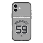 スリムプロテクションプレミアムケース with MagSafe［ 読売ジャイアンツ - #59 WAKABAYASHI - ビジター ］