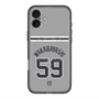 スリムプロテクションプレミアムケース with MagSafe［ 読売ジャイアンツ - #59 WAKABAYASHI - ビジター ］