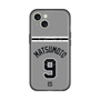 スリムプロテクションプレミアムケース with MagSafe［ 読売ジャイアンツ - #9 MATSUMOTO - ビジター ］