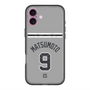 スリムプロテクションプレミアムケース with MagSafe［ 読売ジャイアンツ - #9 MATSUMOTO - ビジター ］
