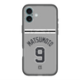 スリムプロテクションプレミアムケース with MagSafe［ 読売ジャイアンツ - #9 MATSUMOTO - ビジター ］