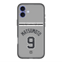 スリムプロテクションプレミアムケース with MagSafe［ 読売ジャイアンツ - #9 MATSUMOTO - ビジター ］