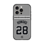 スリムプロテクションプレミアムケース with MagSafe［ 読売ジャイアンツ - #28 HOWARD - ビジター ］