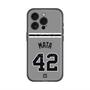 スリムプロテクションプレミアムケース with MagSafe［ 読売ジャイアンツ - #42 MATA - ビジター ］