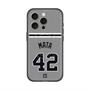 スリムプロテクションプレミアムケース with MagSafe［ 読売ジャイアンツ - #42 MATA - ビジター ］