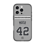 スリムプロテクションプレミアムケース with MagSafe［ 読売ジャイアンツ - #42 MATA - ビジター ］
