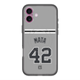 スリムプロテクションプレミアムケース with MagSafe［ 読売ジャイアンツ - #42 MATA - ビジター ］