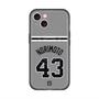 スリムプロテクションプレミアムケース with MagSafe［ 読売ジャイアンツ - #43 NORIMOTO - ビジター ］