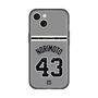 スリムプロテクションプレミアムケース with MagSafe［ 読売ジャイアンツ - #43 NORIMOTO - ビジター ］