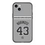 スリムプロテクションプレミアムケース with MagSafe［ 読売ジャイアンツ - #43 NORIMOTO - ビジター ］