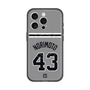 スリムプロテクションプレミアムケース with MagSafe［ 読売ジャイアンツ - #43 NORIMOTO - ビジター ］