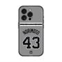 スリムプロテクションプレミアムケース with MagSafe［ 読売ジャイアンツ - #43 NORIMOTO - ビジター ］