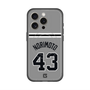 スリムプロテクションプレミアムケース with MagSafe［ 読売ジャイアンツ - #43 NORIMOTO - ビジター ］