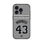 スリムプロテクションプレミアムケース with MagSafe［ 読売ジャイアンツ - #43 NORIMOTO - ビジター ］